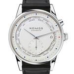 NOMOS Zürich Weltzeit 805 (2024) - White dial 40 mm Steel case (1/3)