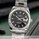 Rolex Oyster Perpetual Date 115210 (2007) - 34mm Staal (3/8)