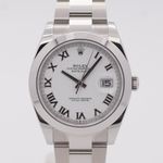 Rolex Datejust 41 126300 (2025) - White dial 41 mm Steel case (2/8)