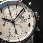 TAG Heuer Carrera Calibre 16 CAS2111.BA0730 (2014) - Silver dial 41 mm Steel case (2/8)