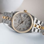 Tudor Prince Date 74033 (Unknown (random serial)) - Silver dial 34 mm Gold/Steel case (2/8)
