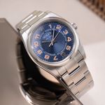 Rolex Oyster Perpetual 34 114200 (2007) - Blauw wijzerplaat 34mm Staal (3/7)