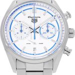 TAG Heuer Carrera Porsche Chronograph Special Edition CBN2016.EB0275 (2022) - White dial 42 mm Steel case (2/5)