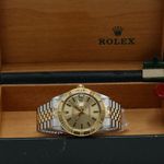 Rolex Datejust Turn-O-Graph 1625 (1973) - Goud wijzerplaat 36mm Goud/Staal (3/7)