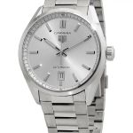 TAG Heuer Carrera Calibre 5 WBN2111.BA0639 (2025) - Grey dial 39 mm Steel case (1/3)