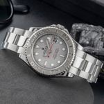 Rolex Yacht-Master 168622 (Onbekend (willekeurig serienummer)) - Grijs wijzerplaat 35mm Staal (2/8)
