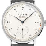 NOMOS Metro Neomatik 1165 (2025) - Wit wijzerplaat 41mm Staal (1/7)