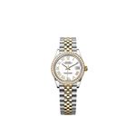 Rolex Datejust 31 278383RBR (2025) - White dial 31 mm Gold/Steel case (1/1)