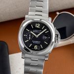 Panerai Luminor Marina Automatic PAM00299 (Unknown (random serial)) - Black dial 44 mm Steel case (3/8)
