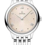 Omega De Ville 434.10.28.60.09.001 (2025) - Beige wijzerplaat 28mm Staal (1/1)