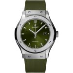 Hublot Classic Fusion 542.NX.8970.RX (2025) - Green dial 42 mm Titanium case (1/1)