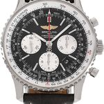 Breitling Navitimer 01 AB0120 (2015) - Black dial 43 mm Steel case (2/3)