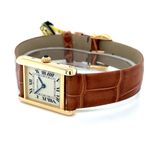 Cartier Tank Louis Cartier 11511 (Unknown (random serial)) - Champagne dial 20 mm Yellow Gold case (5/8)