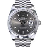 Rolex Datejust 41 126300 (2022) - Grey dial 41 mm Steel case (4/8)