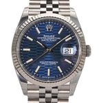 Rolex Datejust 36 126234 (2021) - Blauw wijzerplaat 36mm Staal (1/8)