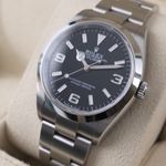 Rolex Explorer 124270 (2024) - Black dial 36 mm Steel case (1/8)