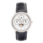 Audemars Piguet Quantieme Perpetual Calendar 5548 (1985) - Wit wijzerplaat 36mm Witgoud (2/6)