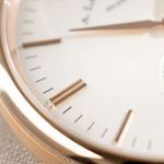 A. Lange & Söhne Saxonia 380.033 (2022) - White dial 38 mm Rose Gold case (6/8)