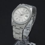 Rolex Oyster Perpetual Date 15200 (2002) - Zilver wijzerplaat 34mm Staal (2/7)