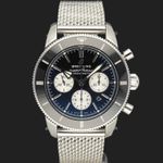 Breitling Superocean Heritage II Chronograph AB0162121B1S1 (2024) - Zwart wijzerplaat 44mm Staal (3/8)