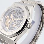 Audemars Piguet Royal Oak Double Balance Wheel Openworked 15407ST.OO.1220ST.01 (2022) - Transparent dial 41 mm Steel case (3/8)