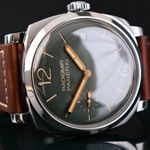 Panerai Radiomir 1940 3 Days PAM00736 (2017) - Groen wijzerplaat 47mm Staal (3/8)