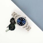 Rolex Oyster Perpetual 41 124300 (2024) - Blue dial 41 mm Steel case (2/8)