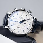 IWC Portofino Chronograph IW391037 (2026) - Silver dial 42 mm Steel case (1/2)