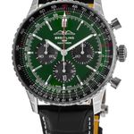 Breitling Navitimer 01 (46 MM) AB0137241L1P1 (2026) - Green dial 46 mm Steel case (1/1)