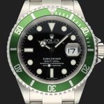 Rolex Submariner Date 16610LV (2006) - Zwart wijzerplaat 40mm Staal (2/8)