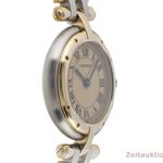 Cartier Panthère 166920 (1990) - Champagne wijzerplaat 24mm Goud/Staal (7/8)