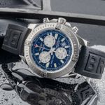 Breitling Colt Chronograph A73388 (2017) - Blauw wijzerplaat 44mm Staal (2/8)