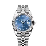 Rolex Datejust 41 126334 (2024) - Blauw wijzerplaat 41mm Staal (1/1)