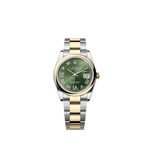 Rolex Datejust 36 126203 (2025) - Green dial 36 mm Gold/Steel case (1/1)