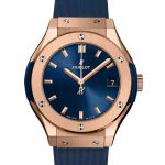 Hublot Classic Fusion Blue 511.OX.7180.RX (2024) - Blauw wijzerplaat 45mm Roségoud (2/3)