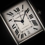 Cartier Tank WSTA0040 (2022) - Zilver wijzerplaat 31mm Staal (2/10)