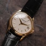 Patek Philippe Calatrava 5127J (Onbekend (willekeurig serienummer)) - Zilver wijzerplaat 38mm Geelgoud (3/5)