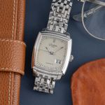 Glashütte Original Senator Karrée 1-39-42-53-52-14 (Onbekend (willekeurig serienummer)) - Zilver wijzerplaat 40mm Staal (1/8)