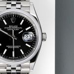 Rolex Datejust 36 126200 (2023) - Black dial 36 mm Steel case (5/7)