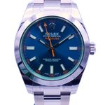 Rolex Milgauss 116400GV (2023) - Blauw wijzerplaat 40mm Staal (1/6)