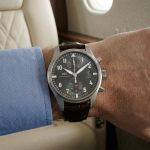 IWC Pilot Spitfire Chronograph IW387802 (2014) - Grey dial 43 mm Steel case (2/8)
