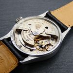 Rolex Oyster Perpetual Date 6518 (1954) - Zwart wijzerplaat 34mm Staal (3/5)