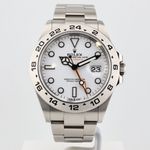 Rolex Explorer II 226570 (2024) - White dial 42 mm Steel case (1/2)