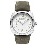 Panerai Radiomir 8 Days PAM01384 (2025) - Wit wijzerplaat 45mm Staal (1/1)