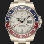 Rolex GMT-Master II 126719BLRO (2021) - Silver dial 40 mm White Gold case (3/8)