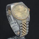 Rolex Datejust 36 16233 (1991) - Gold dial 36 mm Gold/Steel case (4/7)