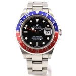 Rolex GMT-Master II 16710 (2001) - Zwart wijzerplaat 40mm Staal (1/1)