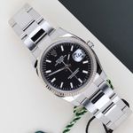 Rolex Oyster Perpetual Date 115234 (2021) - 34mm Staal (1/8)