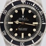 Rolex Submariner No Date 5513 (1978) - Black dial 40 mm Steel case (5/8)