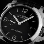 Panerai Luminor Marina PAM03312 (2026) - Zwart wijzerplaat 44mm Staal (3/7)
